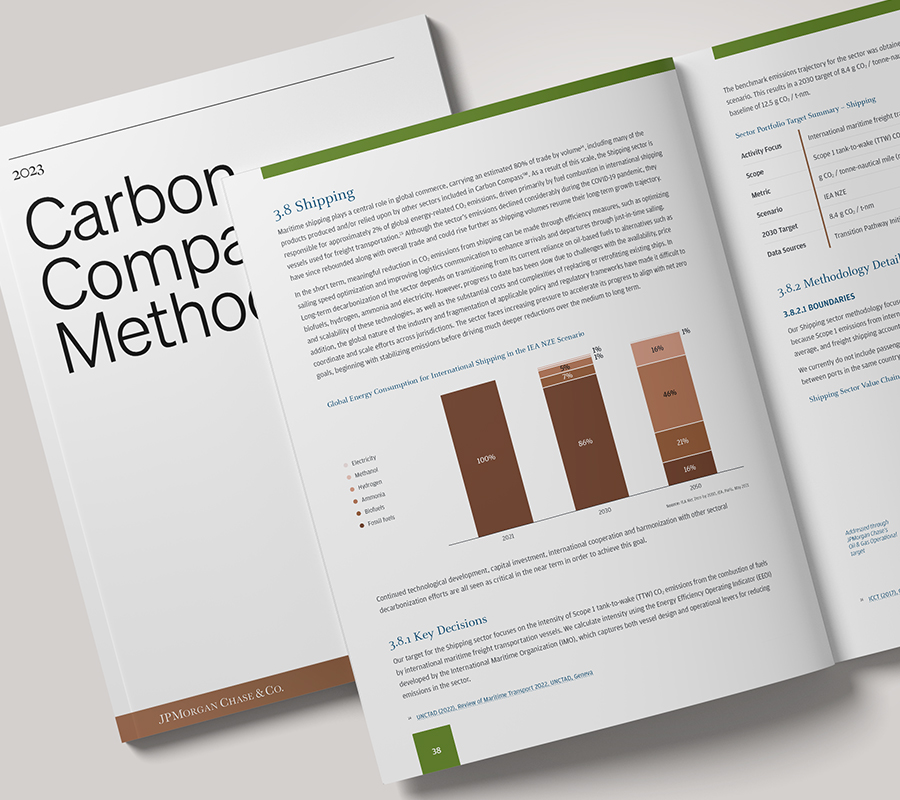 JPMorgan Chase 2023 Carbon Compass Methodology