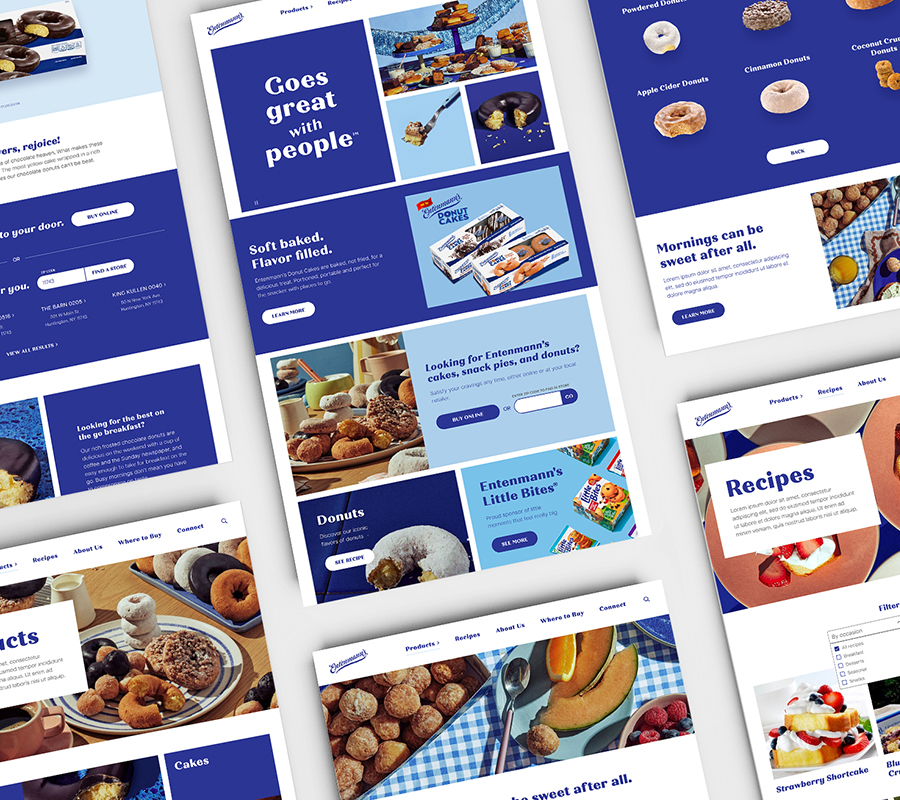 Entenmann's Website Redesign