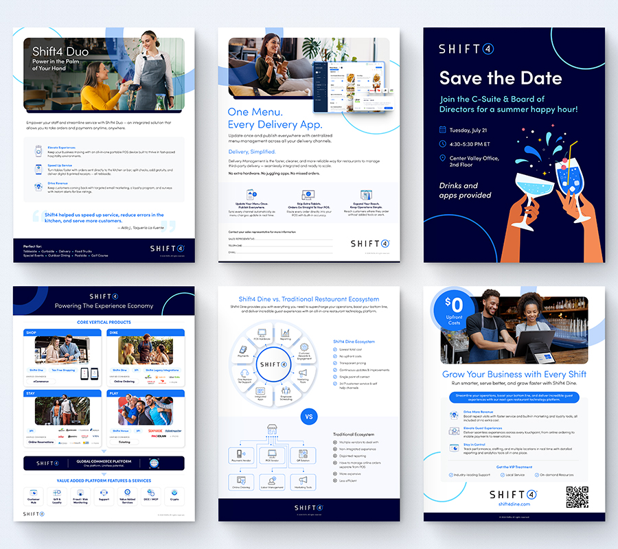 Shift4 Marketing Slicks